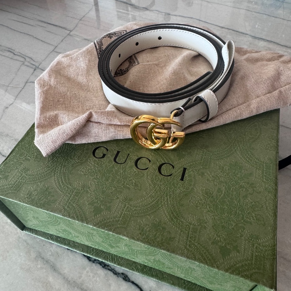 Gucci GG Marmont Thin Belt